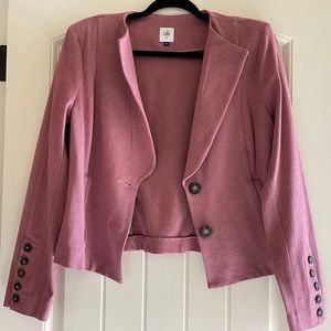 CAbi Applaud Jacket/ Blazer in Pink Quartz. NWOT New, never worn. Size 12